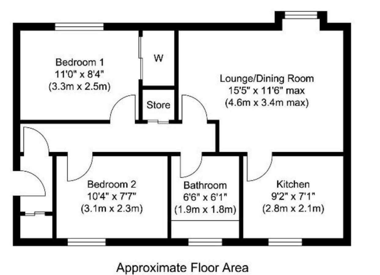 Edinburgh Beach View Apartment Ngoại thất bức ảnh